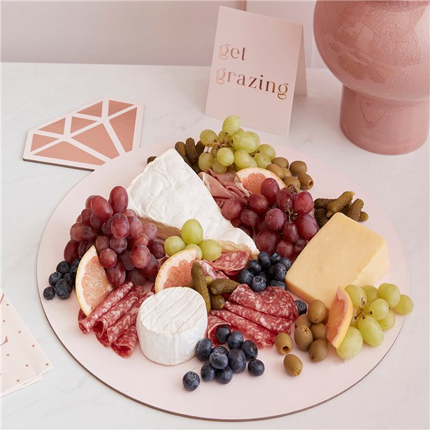 Rose Gold Ring Grazing Board – product image 1