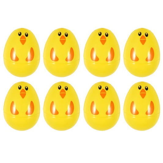 Easter Chick Fillable Eggs - 6cm (8pk)