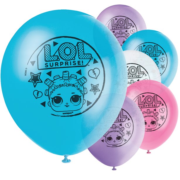 L.O.L Surprise Balloons - 12" Latex (8pk) – product image 1