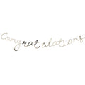 Pick & Mix Pastel Gold 'Congratulations' Banner - 1.5m – product image 1