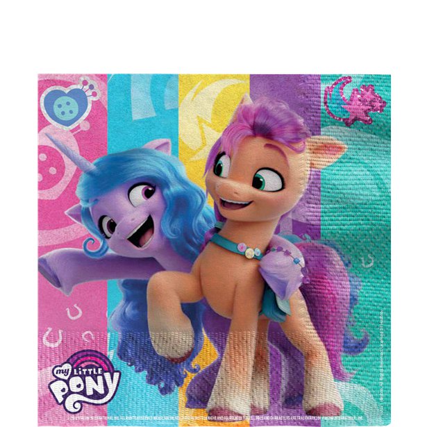 My Little Pony Lunch Napkins - 33cm (16pk)