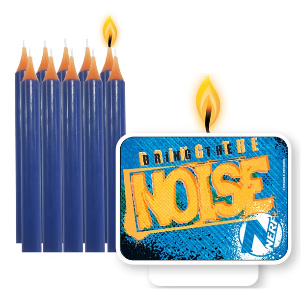 Nerf Party Cake Candles (11pk) – product image 1