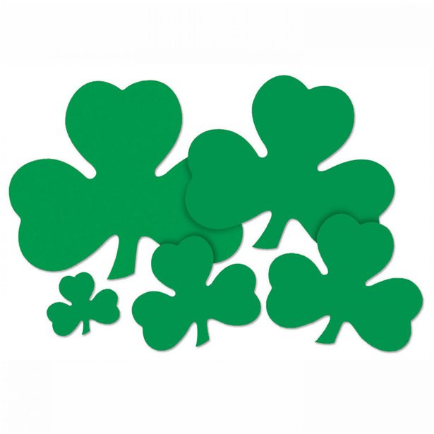 Printed Shamrock Cutout 30cm