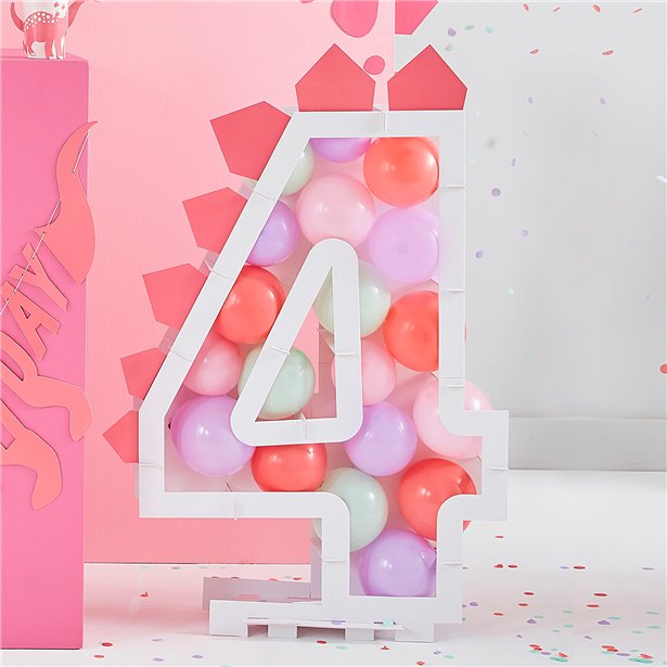 Party Like A Dinosaur Balloon Mosaic Decorating Kit – product image 1