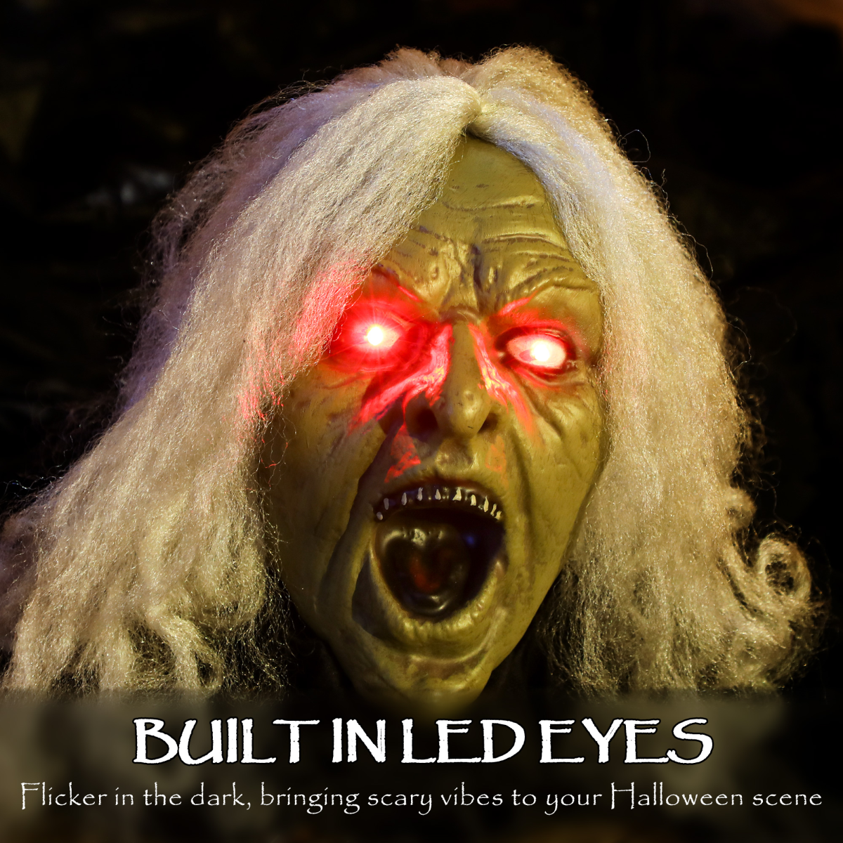 Outsunny 183 cm Life Size Scary Halloween Decorations, Battery Operated – product image 4