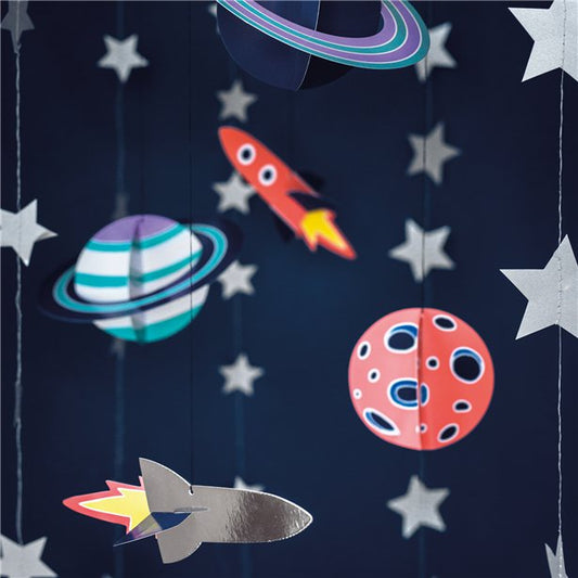 Space Hanging Decorations (5pk)