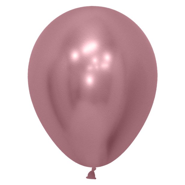 Pink Reflex Balloons - 12" Latex (50pk) – product image 2
