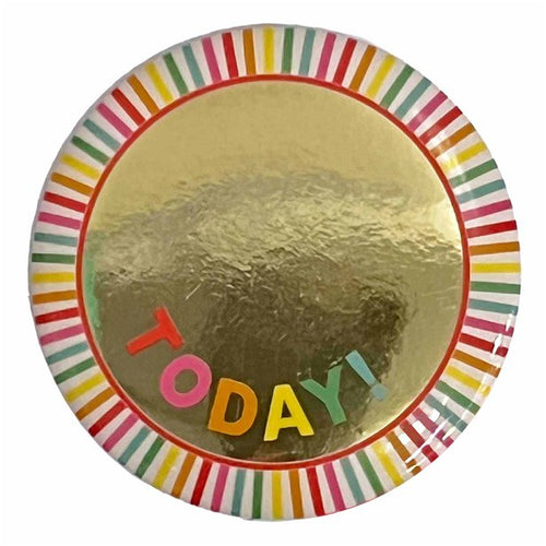 Add an Age Gold Birthday Badge - 6cm – product image 1