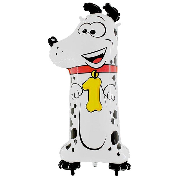 Animal Foil Number Balloons - 40" – number 1 – product image 3
