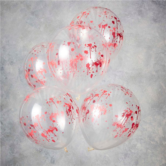 Bloody Latex Balloons - 12" (5pk)
