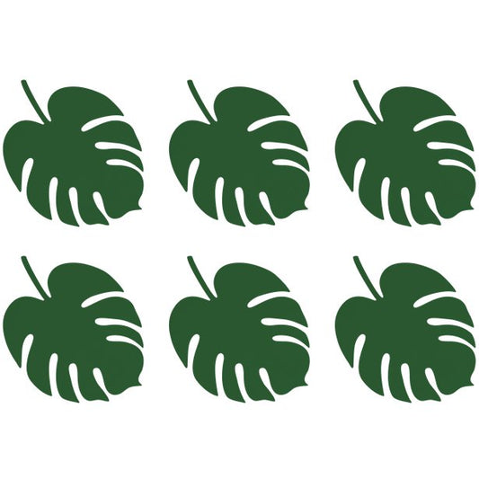 Palm Leaf Table Decorations - 14.5cm (6pk)