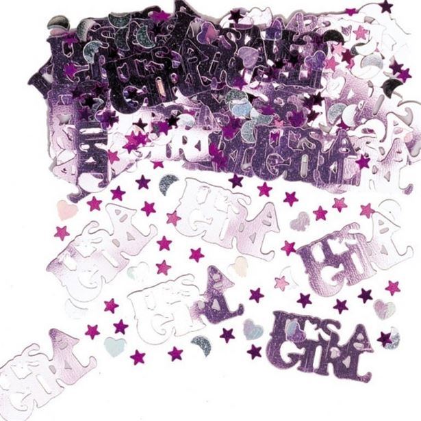 Its a Girl Confetti (14g pack) – product image 1