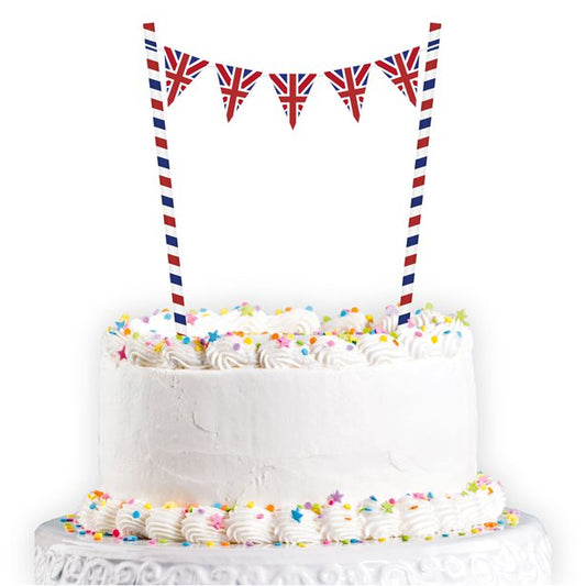 Union Jack Cake Bunting - 22cm x 19xm
