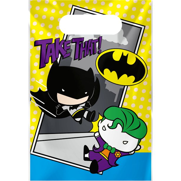 Batman & Joker Paper Lootbags (8pk) – product image 2