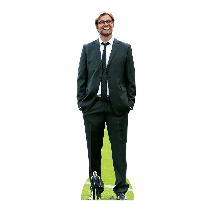 CS791 Jurgen Klopp Football Manager Height 189cm Lifesize Cardboard Cut Out With Mini – product image 1