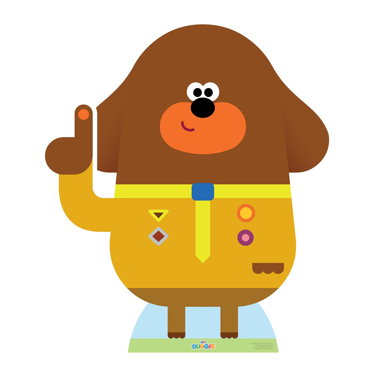 SC939 Hey Duggee & The Squirrels Cardboard Cut Out Height 107cm – product image 1