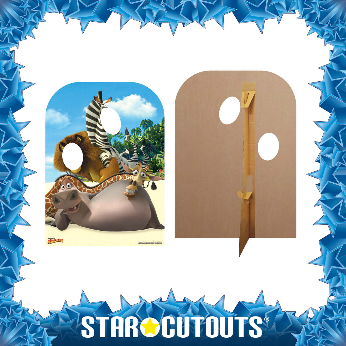 SC971 Madagascar Stand-In Cardboard Cut Out Height 130cm – product image 3
