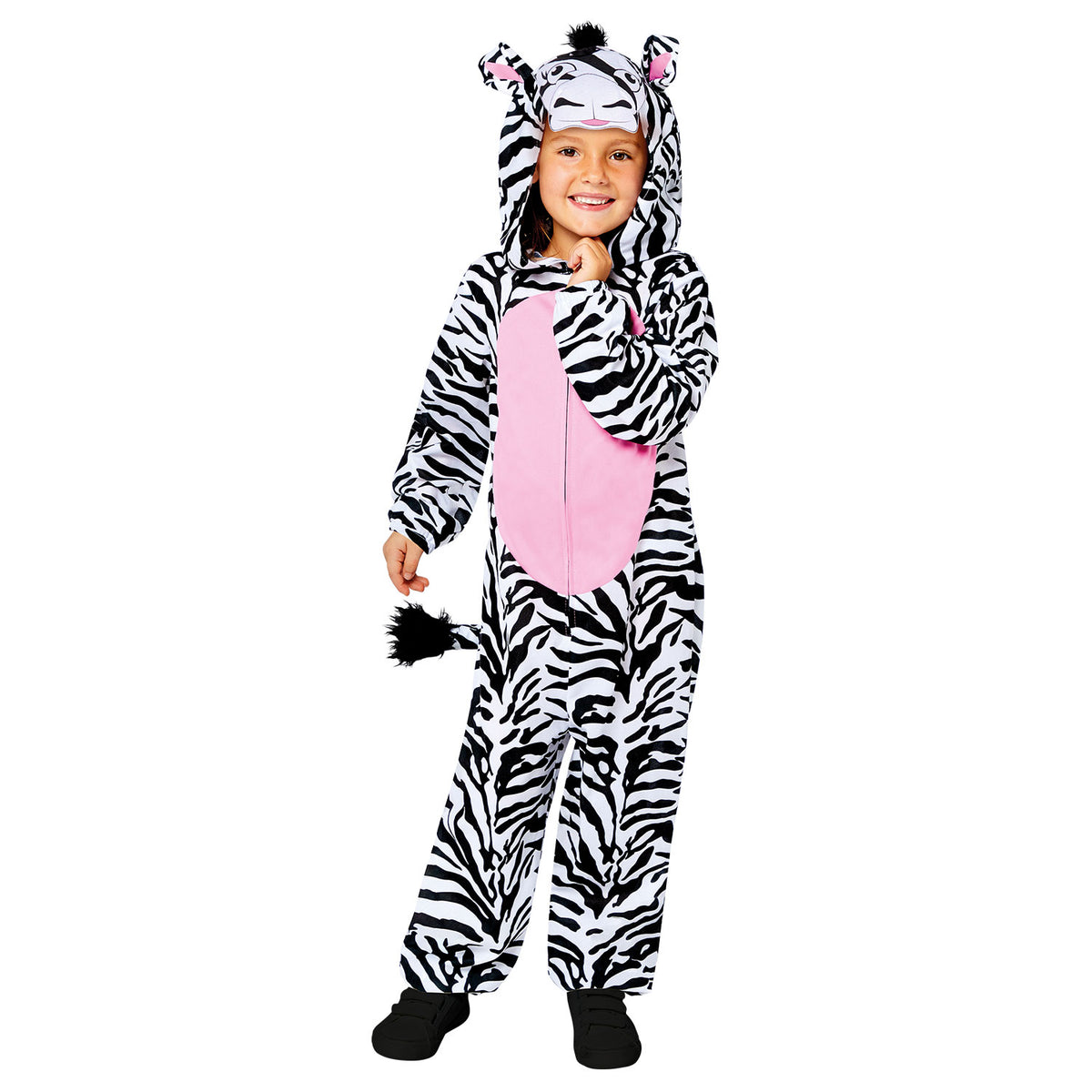 Zebra Onesie - Child Costume