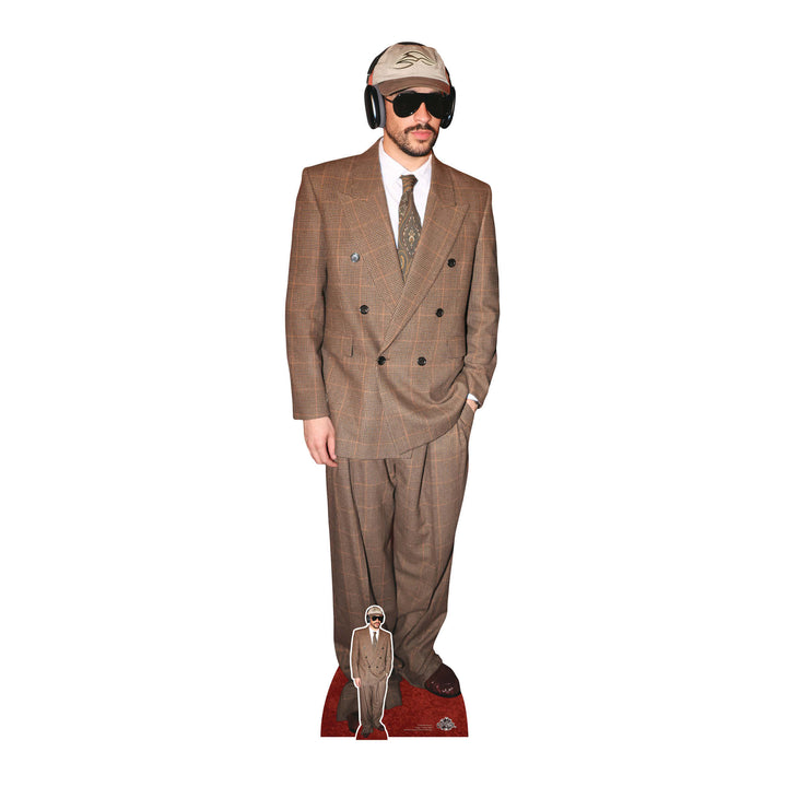 CS1282 Bad Bunny Cardboard Cutout Height 183cm – product image 1