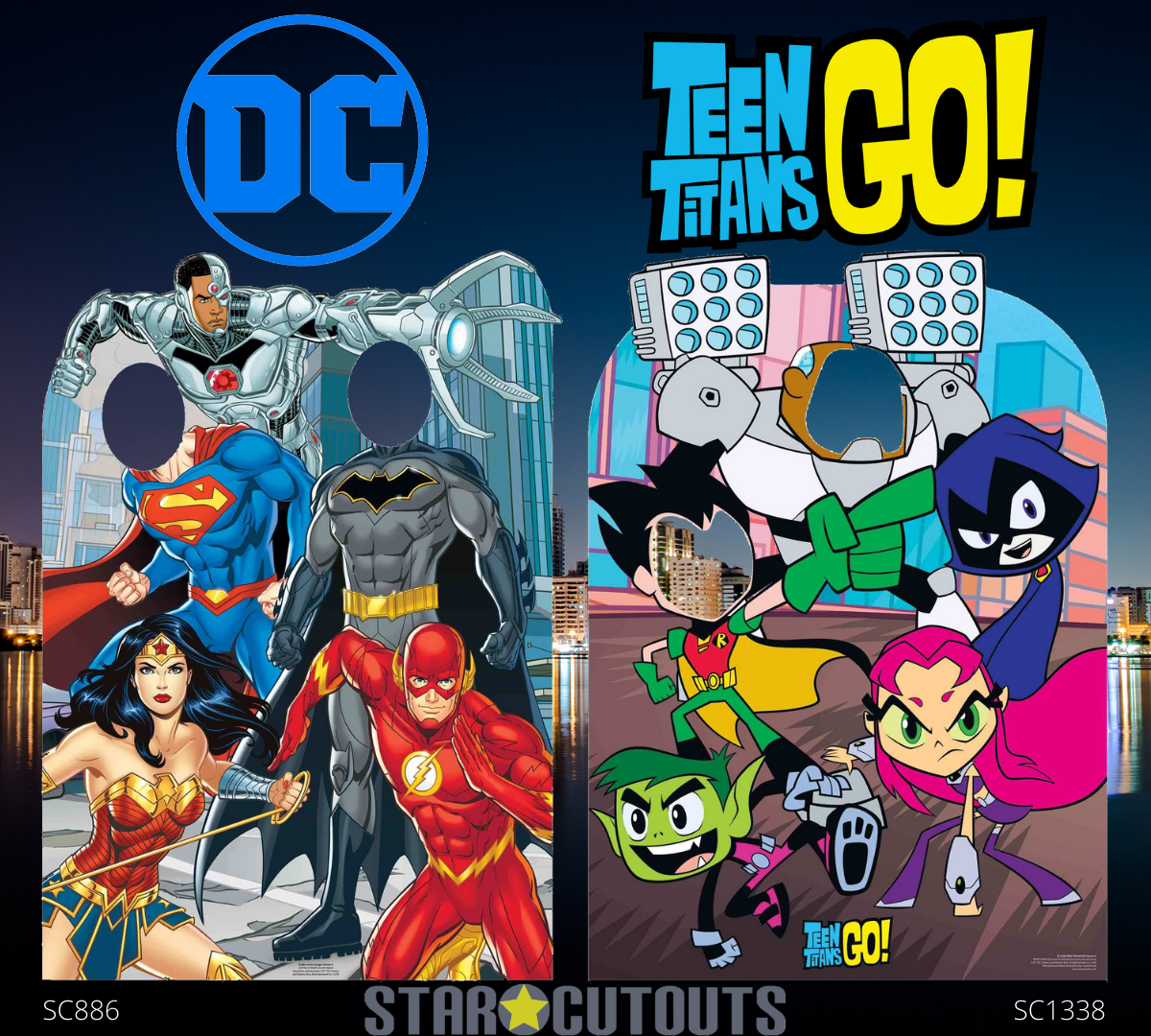 SC1338 Teen Titans Go Stand-In Cardboard Cut Out Height 133cm – product image 5