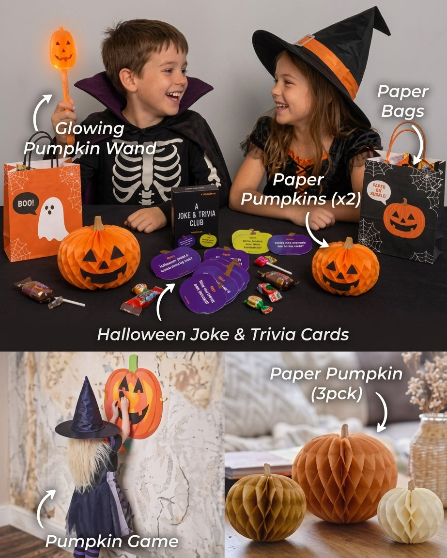 Halloween Pumpkin Party in a Box - (65pk) – product image 2