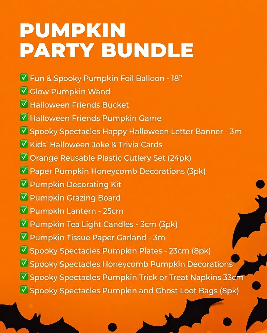 Halloween Pumpkin Party in a Box - (65pk) – product image 3