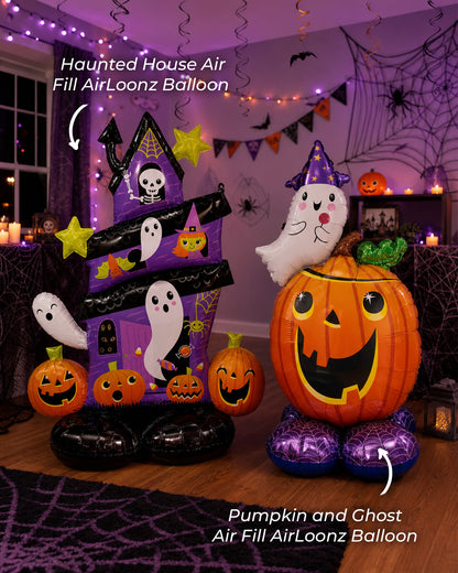 Creepy Tree Balloon Backdrop Bundle (4pk)