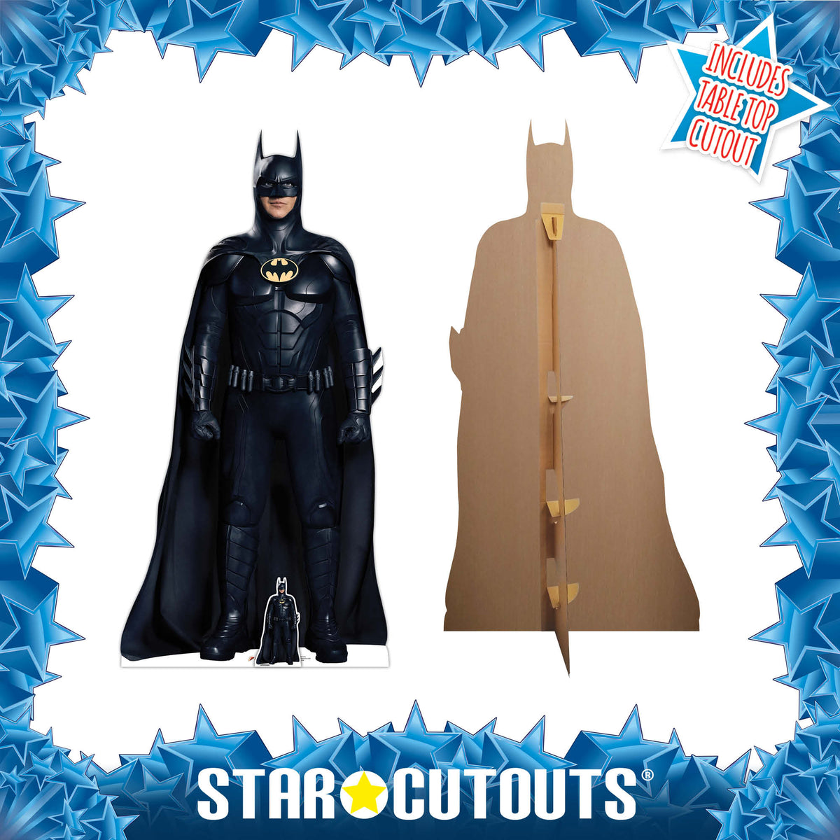 SC4269 Batman Michael Keaton The Flash Live Action Cardboard Cut Out Height 185cm – product image 4
