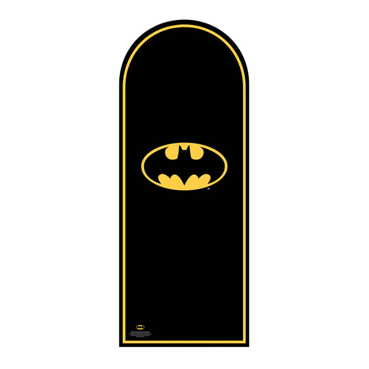 SC4349 Batman Logo Backdrop Single Cardboard Cut Out Height 194cm – product image 1