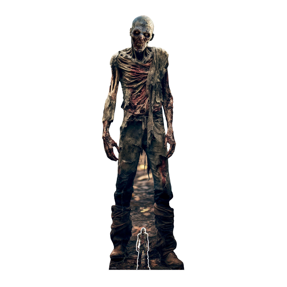 SC4352 Zombie Skeleton Cardboard Cut Out Height 185cm – product image 1