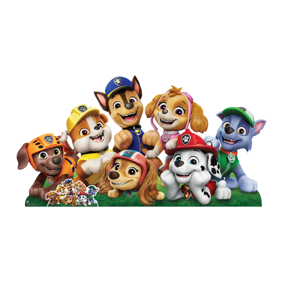 SC4601 Paw Patrol Group Shot Wide Cardboard Cut Out Height 94cm Cardboard Cutouts for Birthday Parties | All Ages UK – product image 5