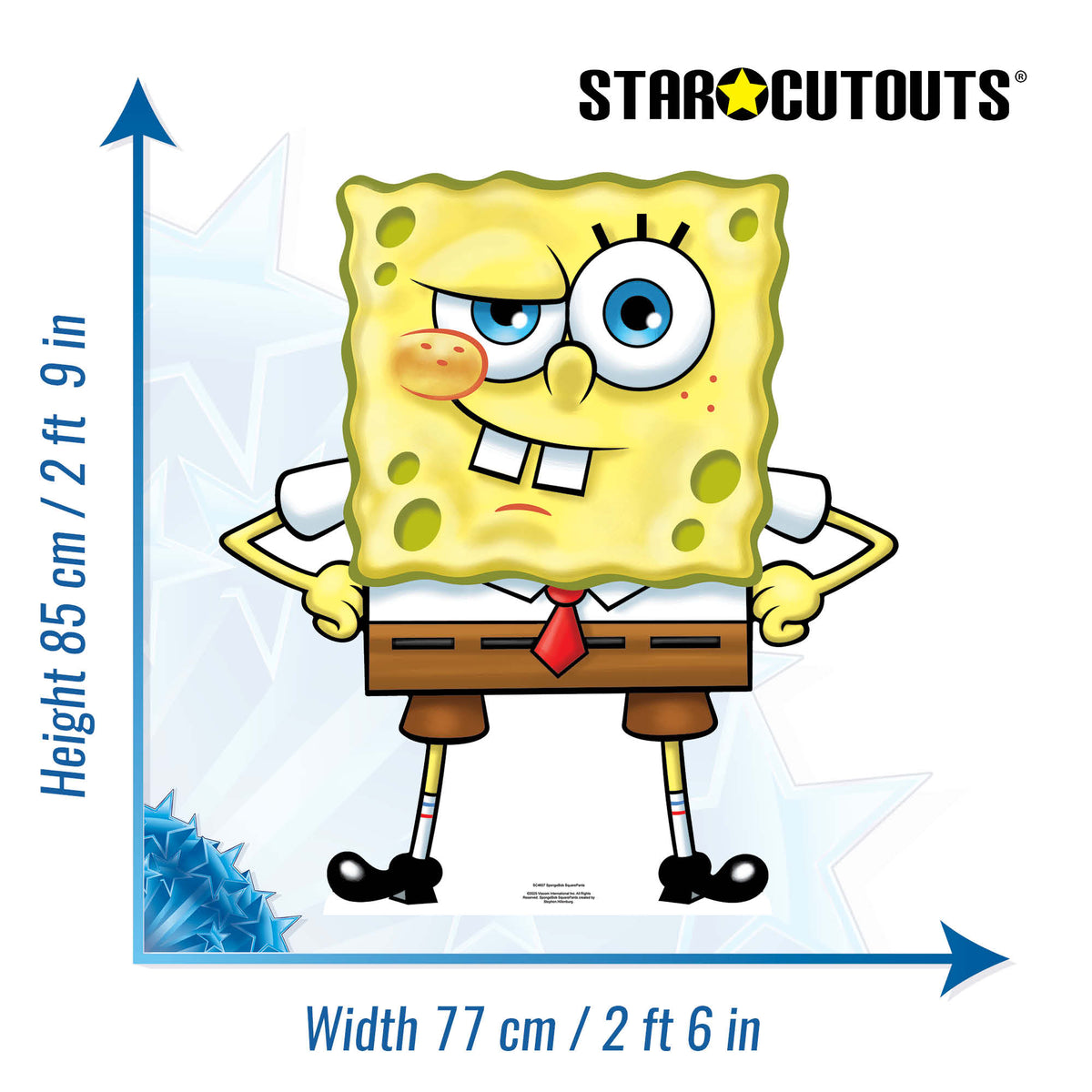 SC4607 SpongeBob SquarePants Cardboard Cut Out Height 85cm – product image 2