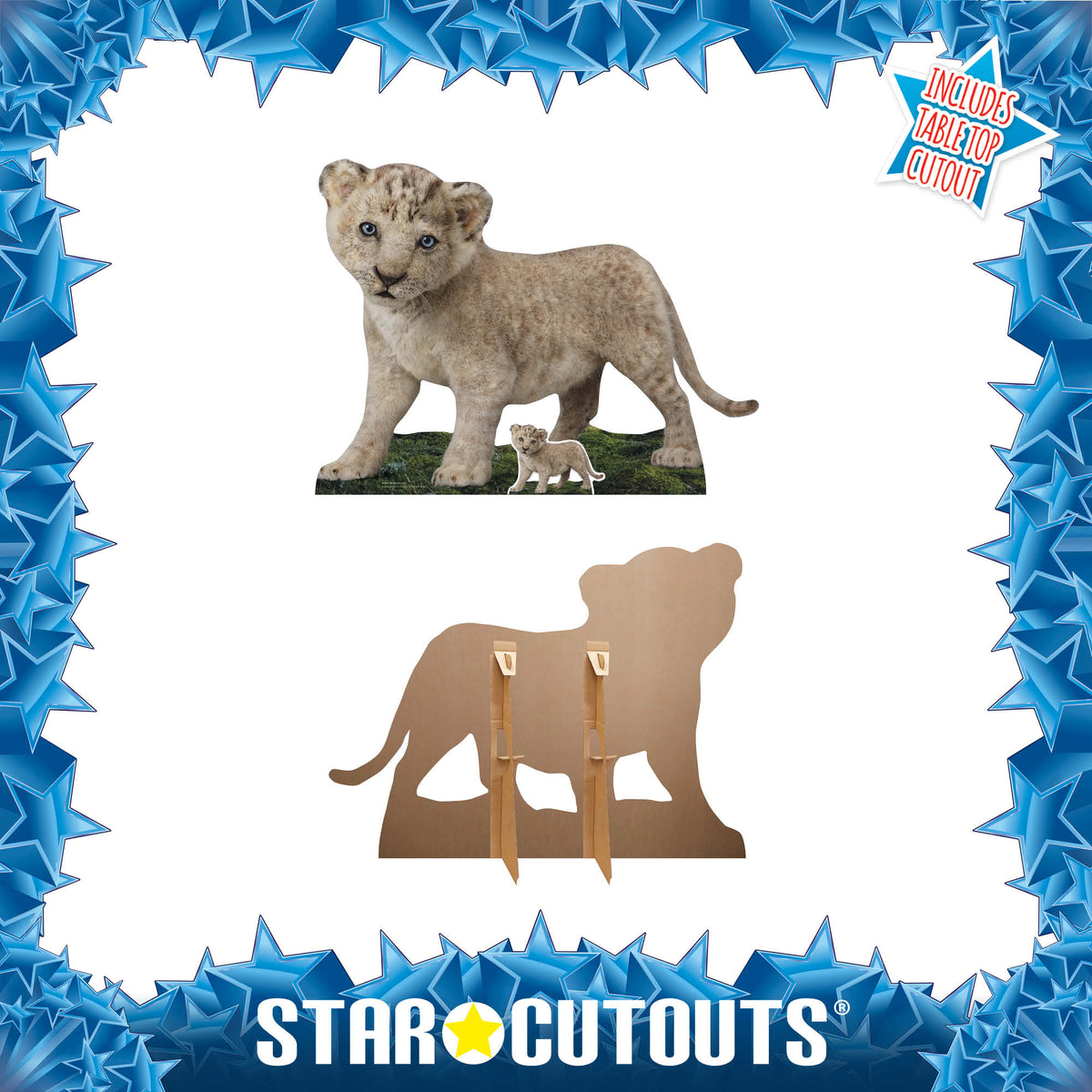 SC4654 Wicked Lion Cub Cardboard Cut Out Height 66cm – product image 4