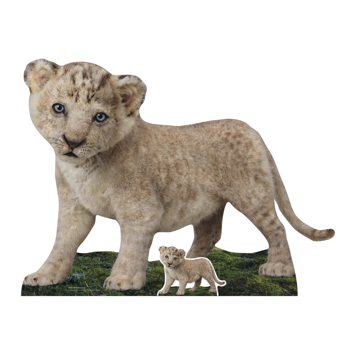 SC4654 Wicked Lion Cub Cardboard Cut Out Height 66cm – product image 1
