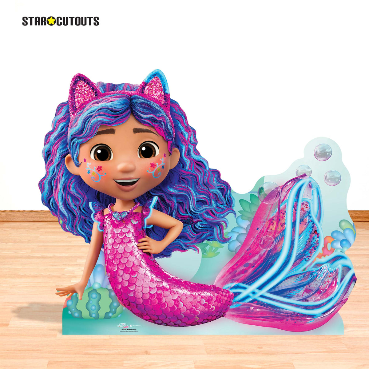 SC4769 Mermaid Gabby from Gabby's Dollhouse Movie Cardboard Cutout Height 95cm – product image 2