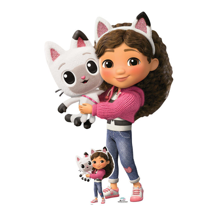 SC4790 Gabby and Pandy Paws from Gabby's Dollhouse Movie Large Cardboard Cutout Height 136cm – product image 1