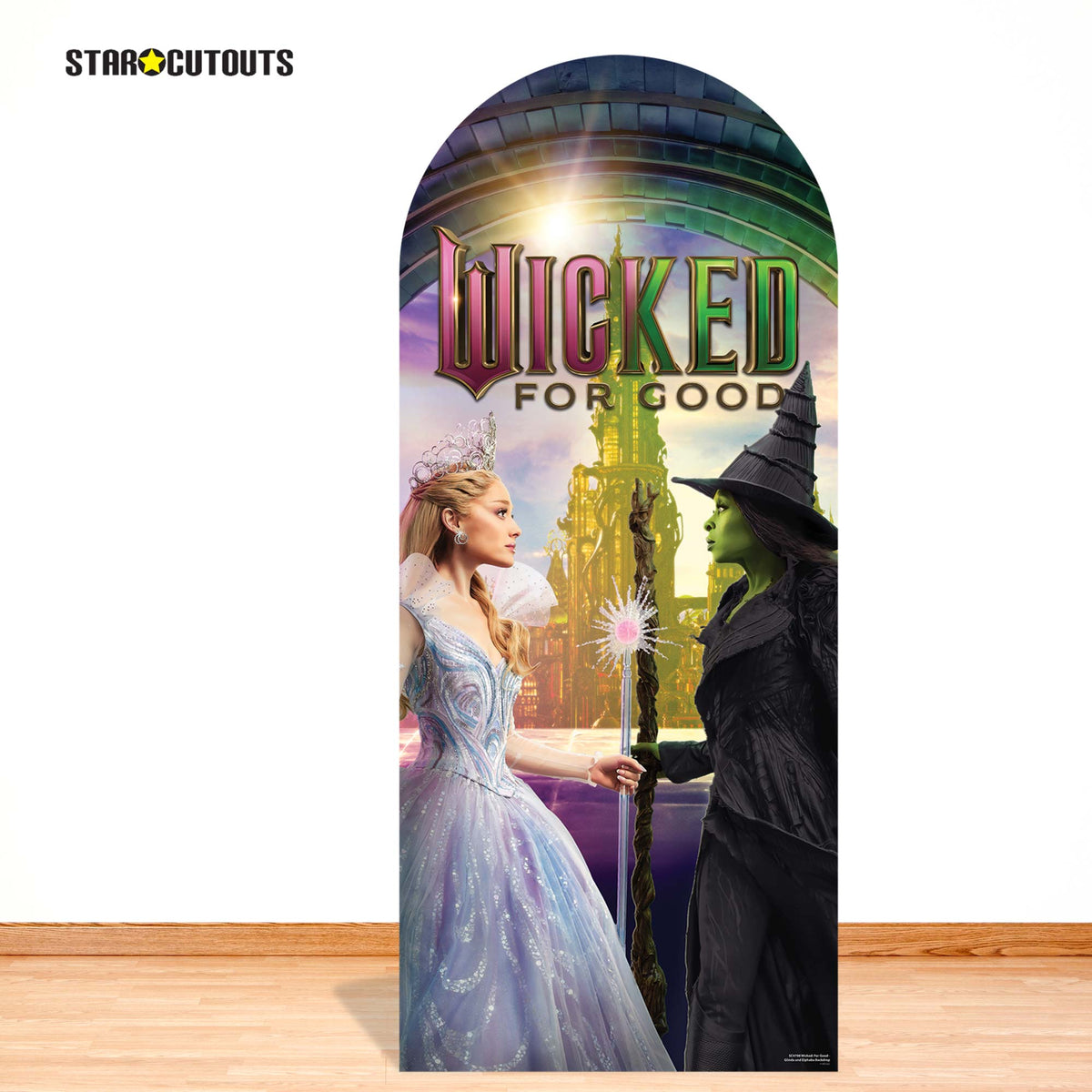 SC4798 Wicked For Good Glinda Elphaba Emerald City Backdrop Single - Height 185cm – product image 3