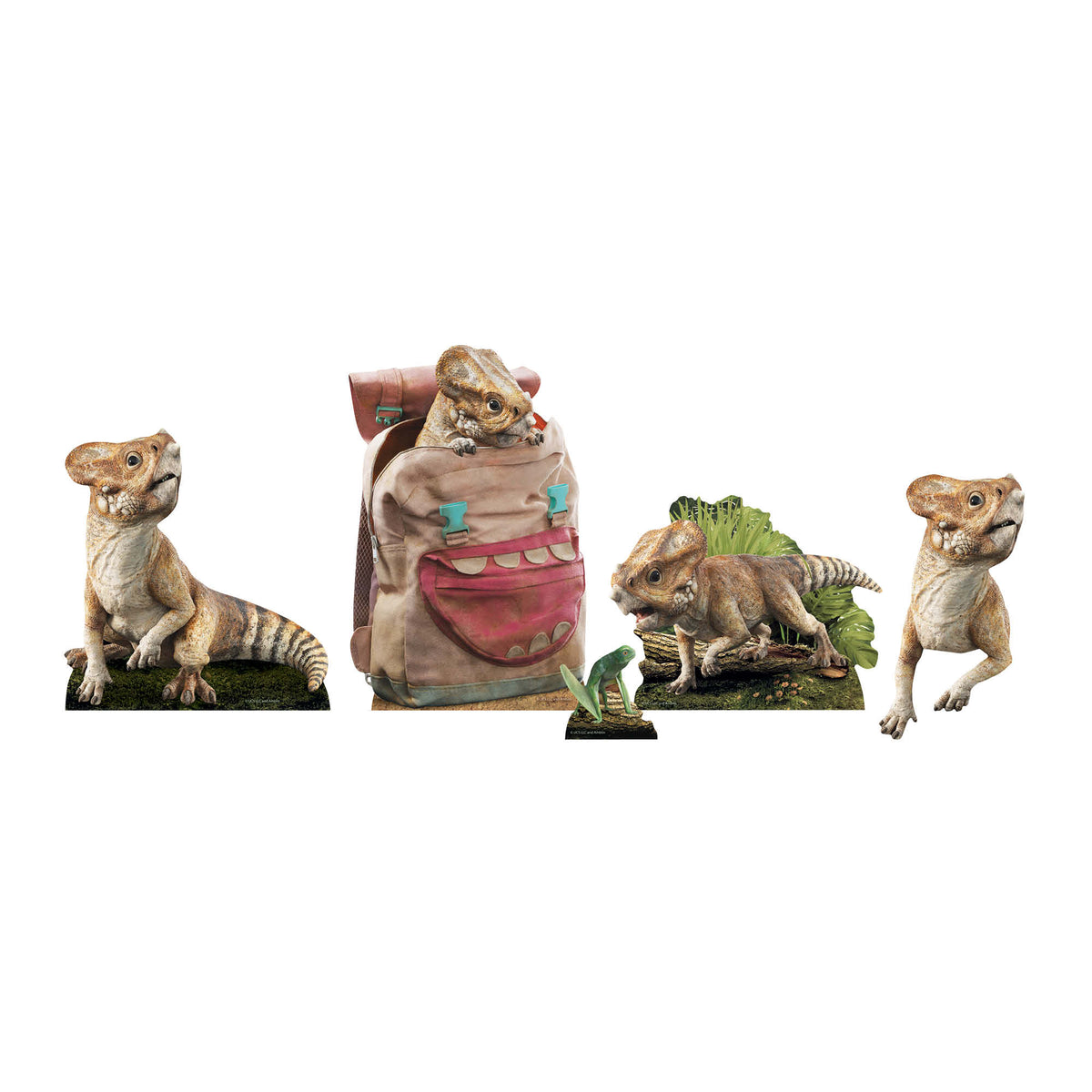 SC4860 Aquilops Dinosaur Jurassic World Rebirth Multi Pack Bundle Cardboard Cut Out Height 48cm – product image 5