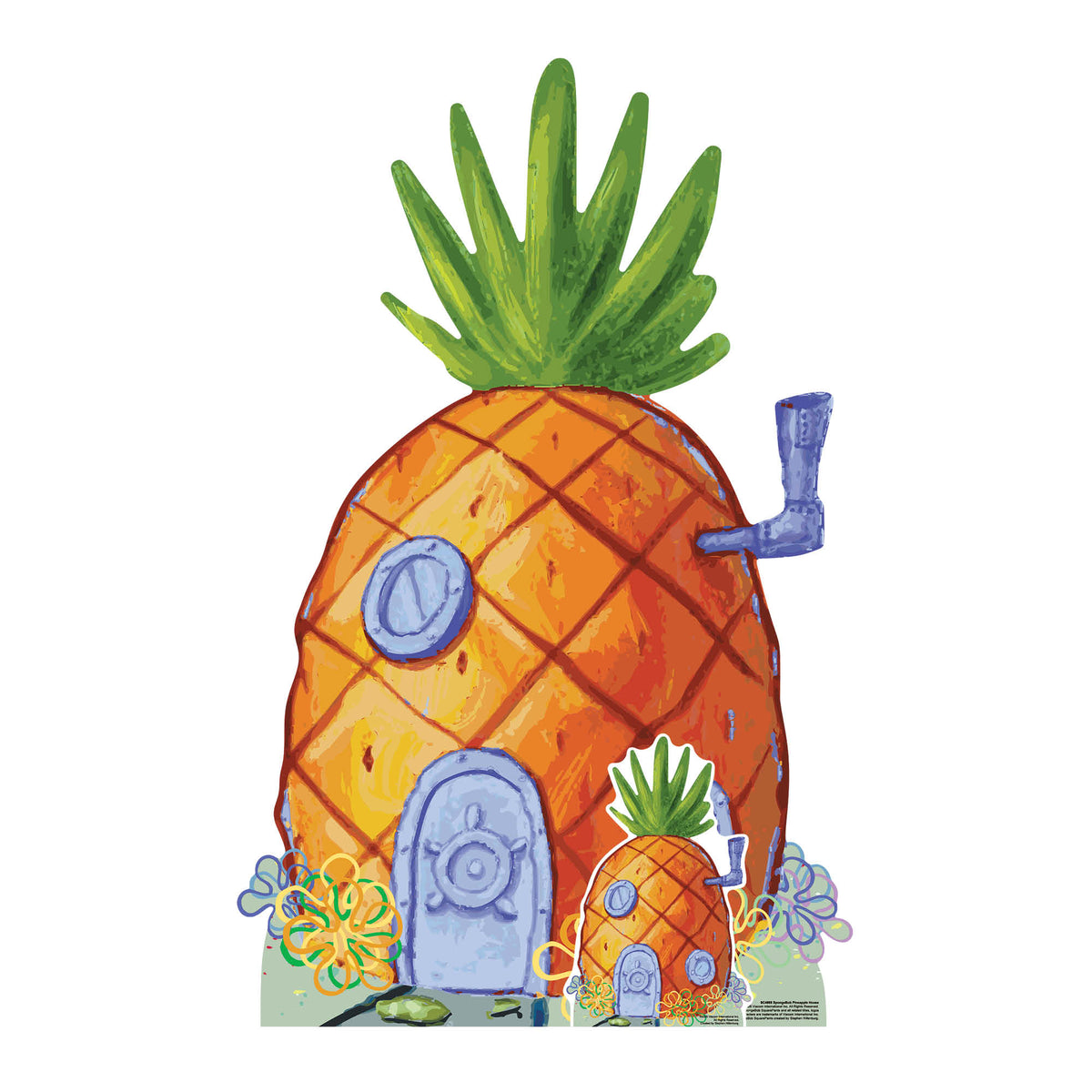 SC4868 SpongeBob Pineapple House Cardboard Cutout Height 136cm – product image 1