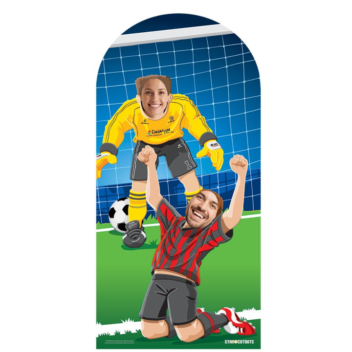 SC708 World Football World Cup 2026 Event Stand In Adult Cardboard Cutout Height 192cm – product image 1