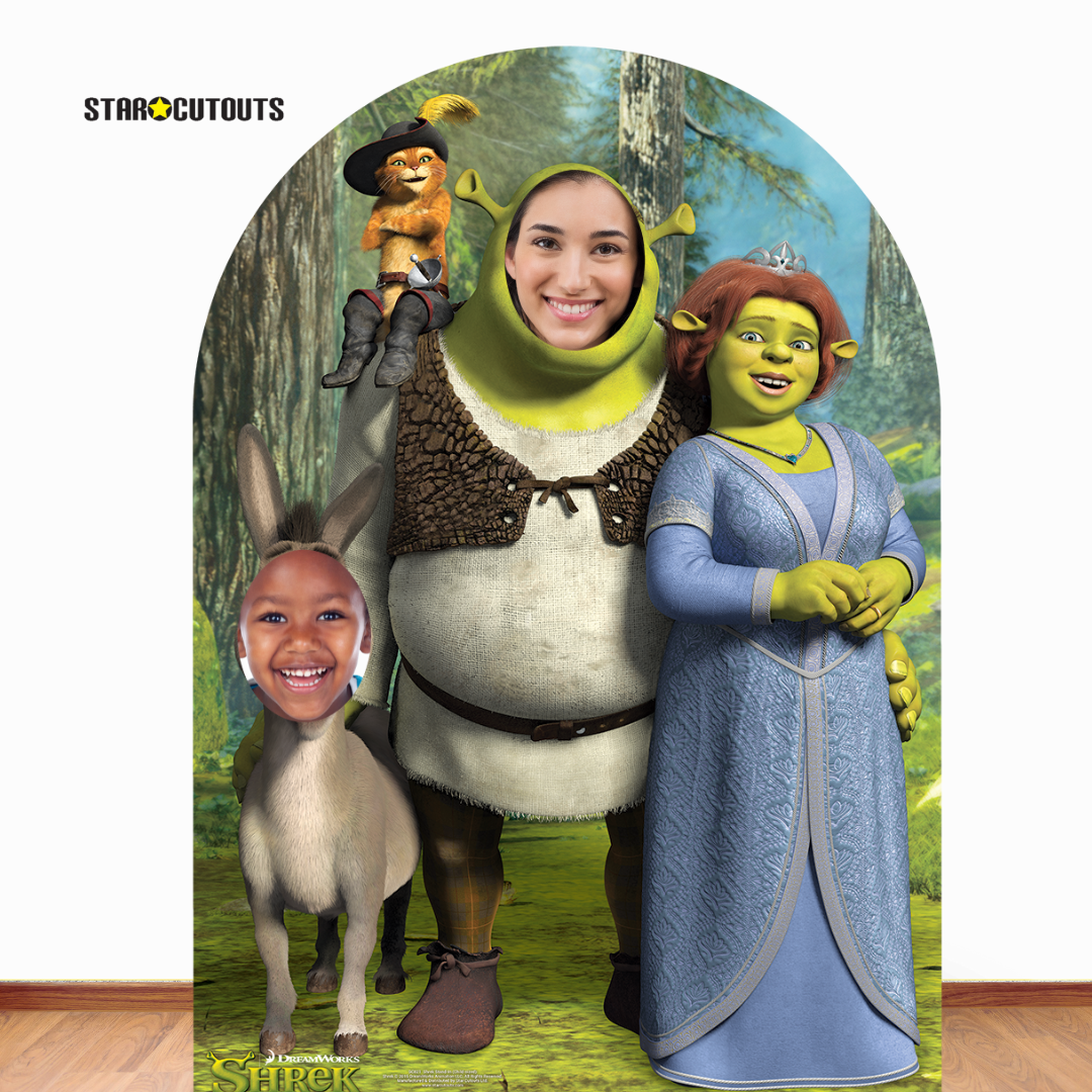 SC821 Shrek Stand-in (Child-Sized) Cardboard Cut Out Height 134cm – product image 2