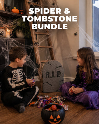Spider and Tombstone Bundle (4pk)