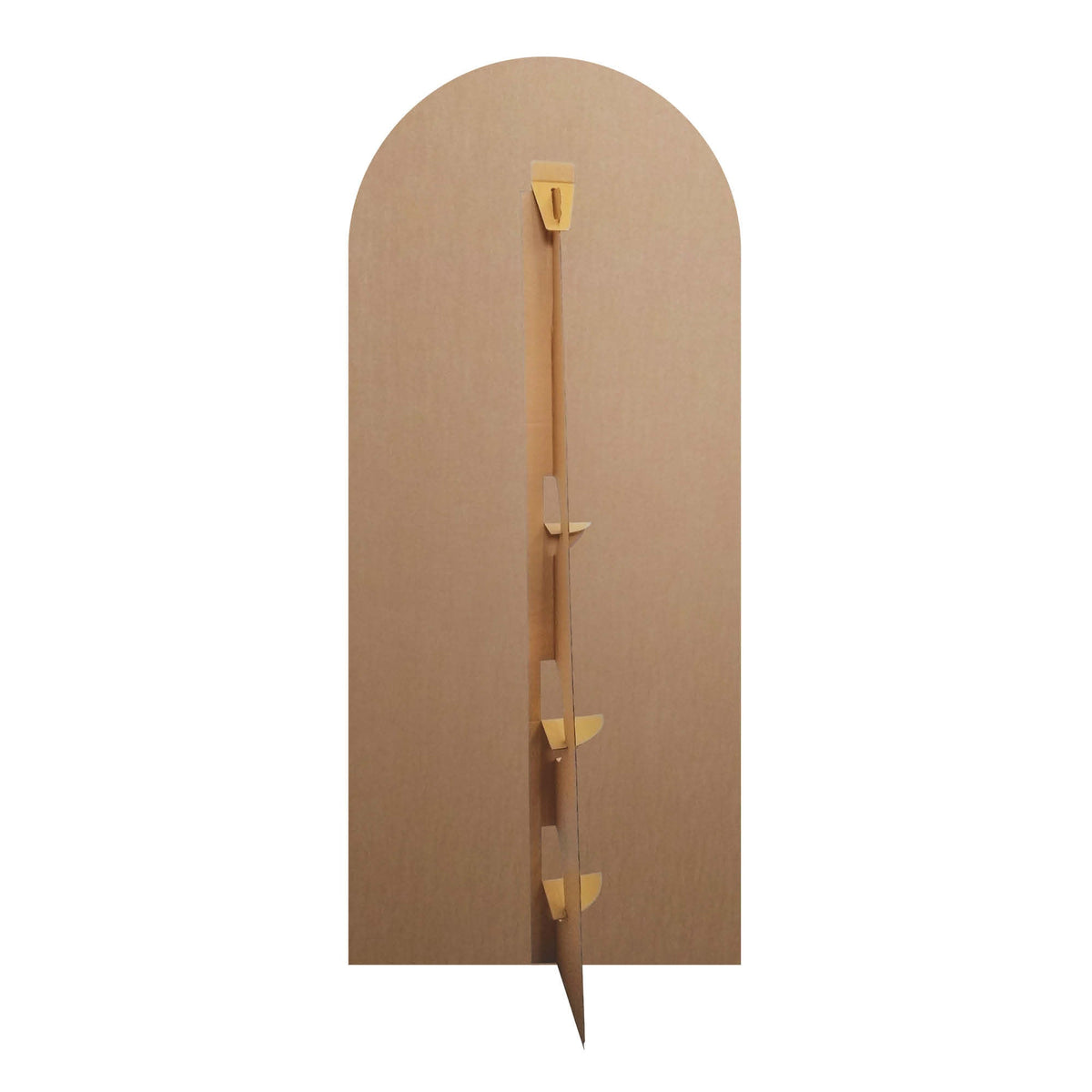 XQ003 Custard Cream Sailboard Cardboard Cut Out Height 185cm Width 80cm – product image 4
