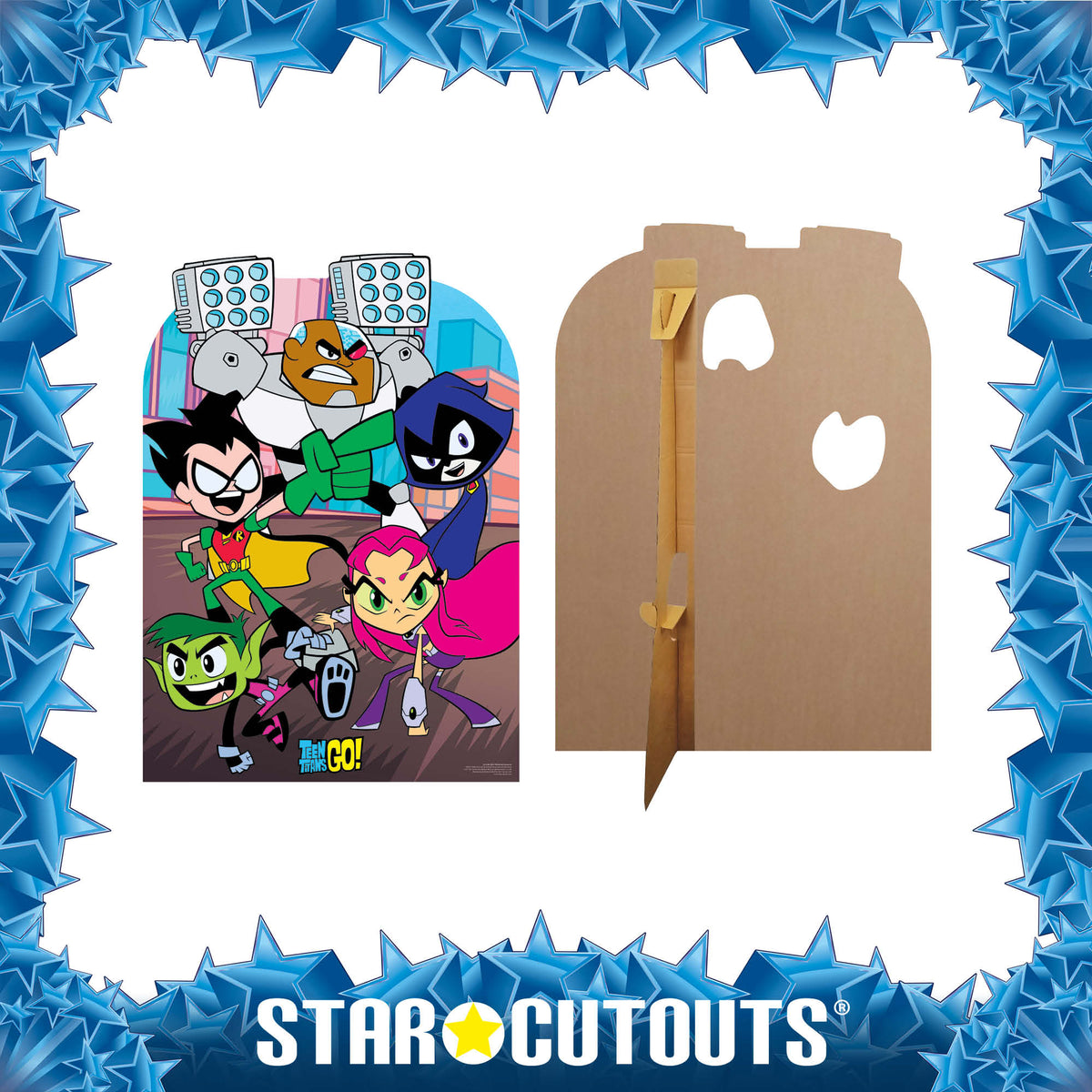 SC1338 Teen Titans Go Stand-In Cardboard Cut Out Height 133cm – product image 3