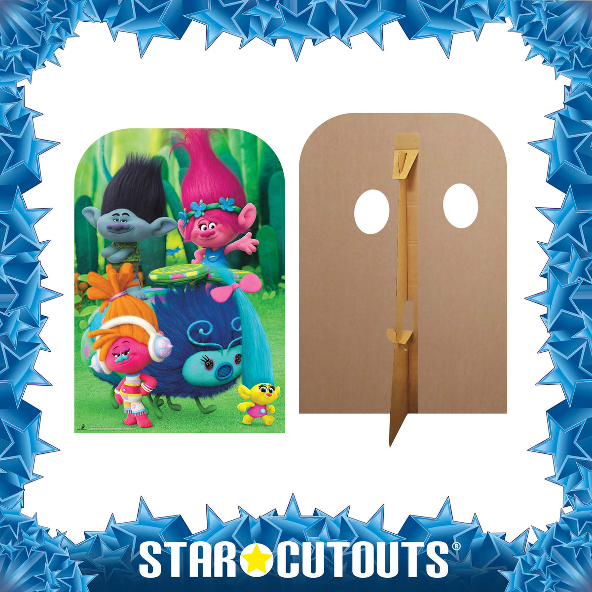 SC930 Trolls Stand-In (Can't Stop the Feeling Left) Cardboard Cut Out Height 136cm – product image 4