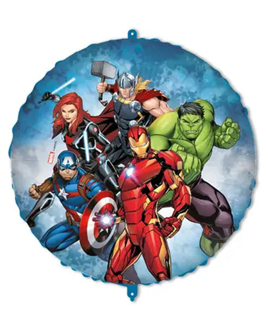 Avengers 18" Round Foil Balloon with String & Weight