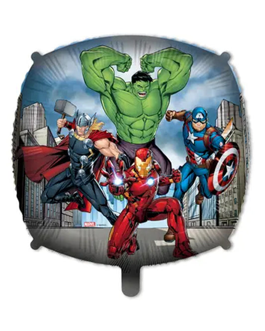 Avengers 18" Square Foil Balloon with String & Weight