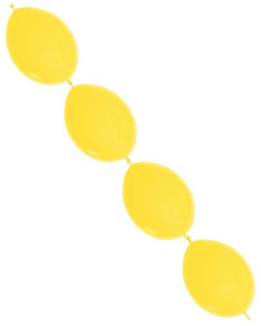 Link-o-Loon Yellow Balloons - 12" Latex (50pk)