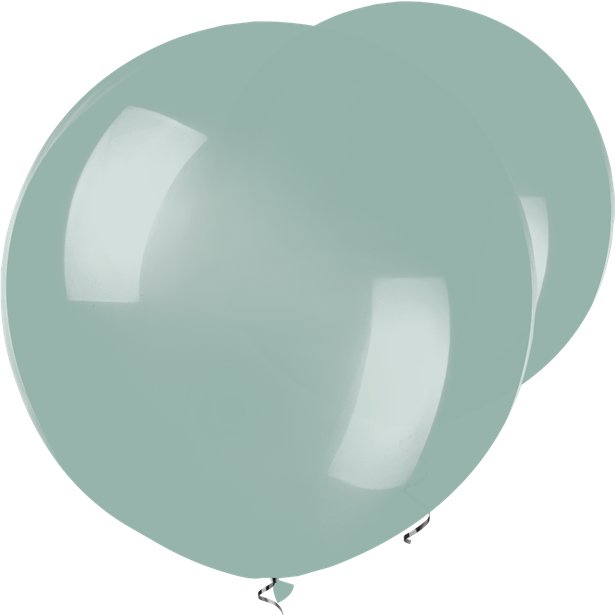 Willow Green Large Balloons - 36" Latex (10pk)