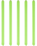 Lime Green Modelling Balloons - 260Q Latex